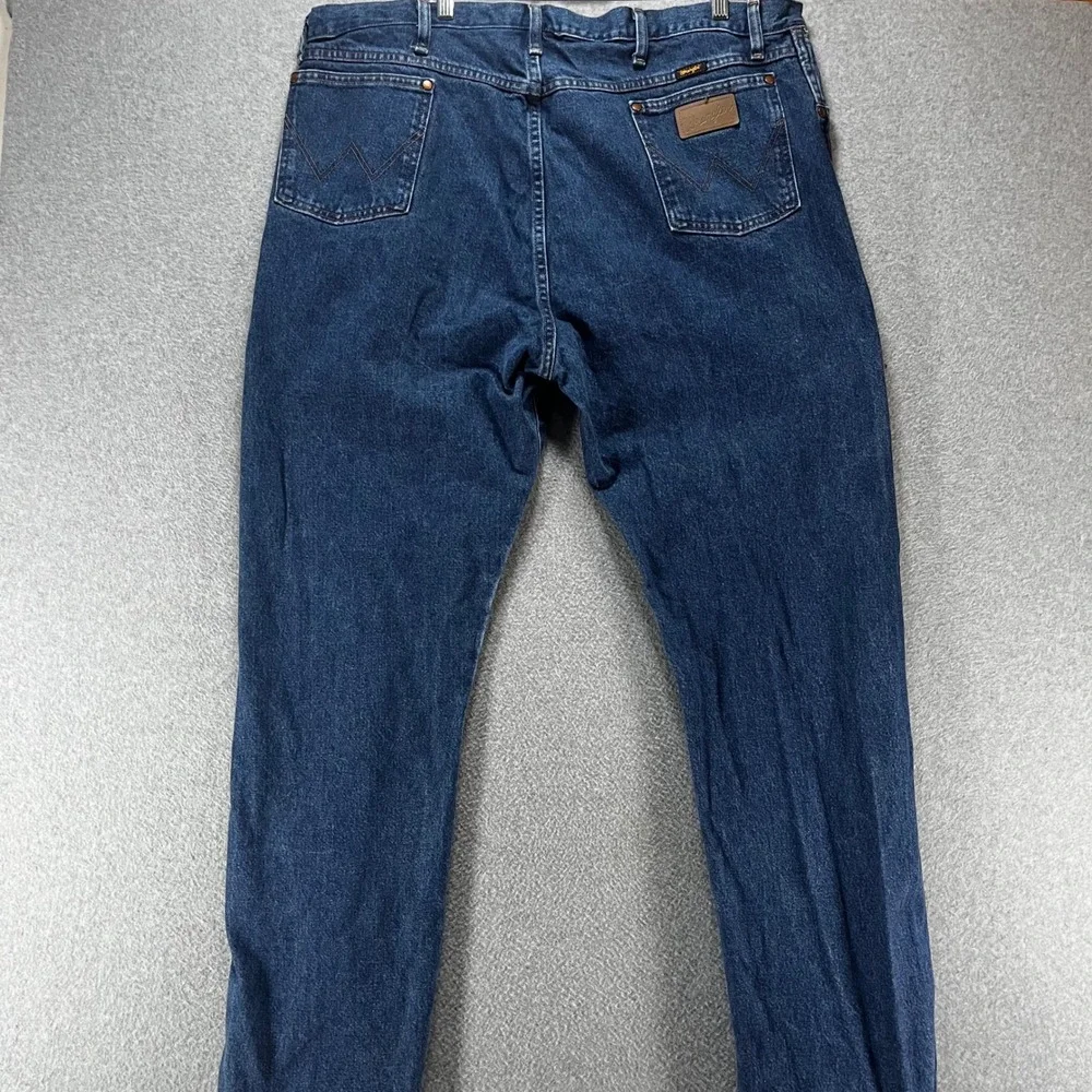 Wrangler Jeans Five Star Premium Denim Mens 42x30 Blue Western Cowboy Casual